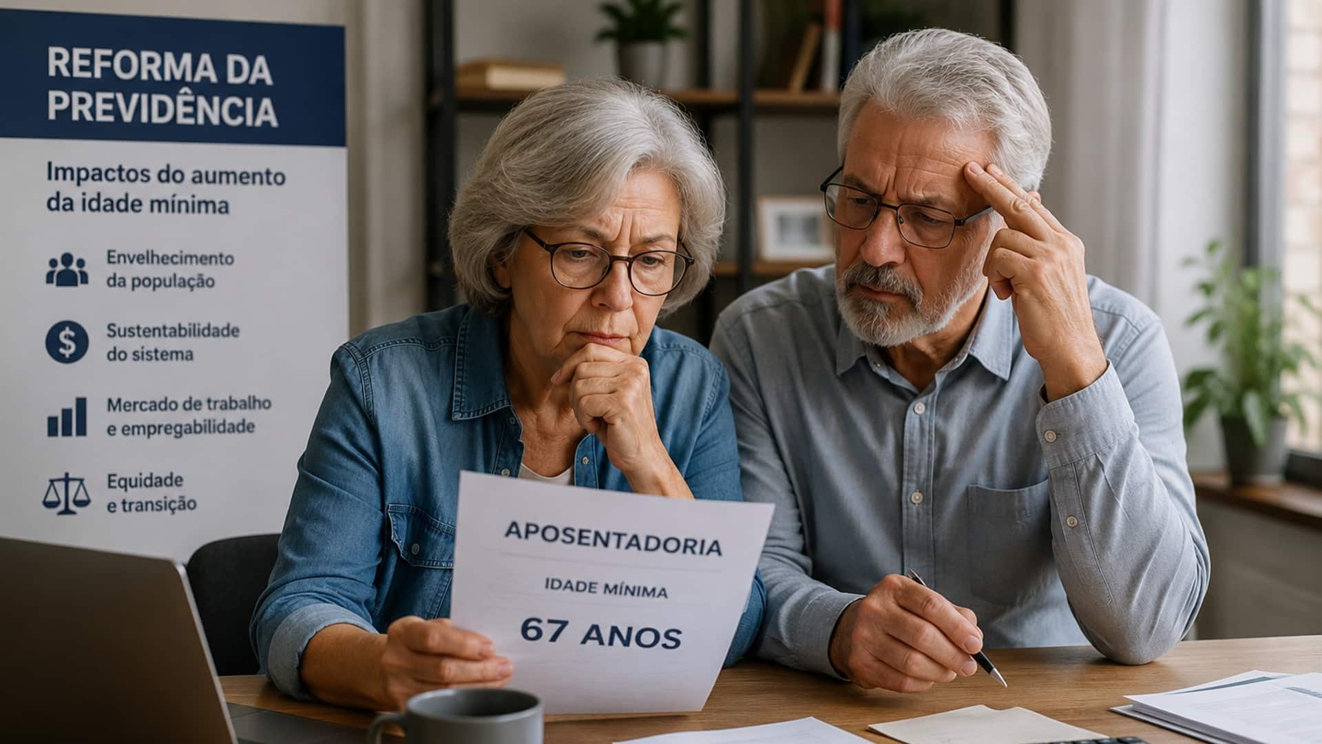 Especialistas avaliam impactos de elevar a idade mínima da aposentadoria para 67 anos