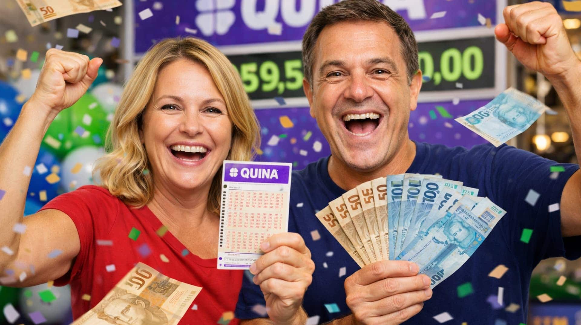 Resultado da Quina concurso 7058: confira os 5 números premiados desta segunda-feira 06/07/26
