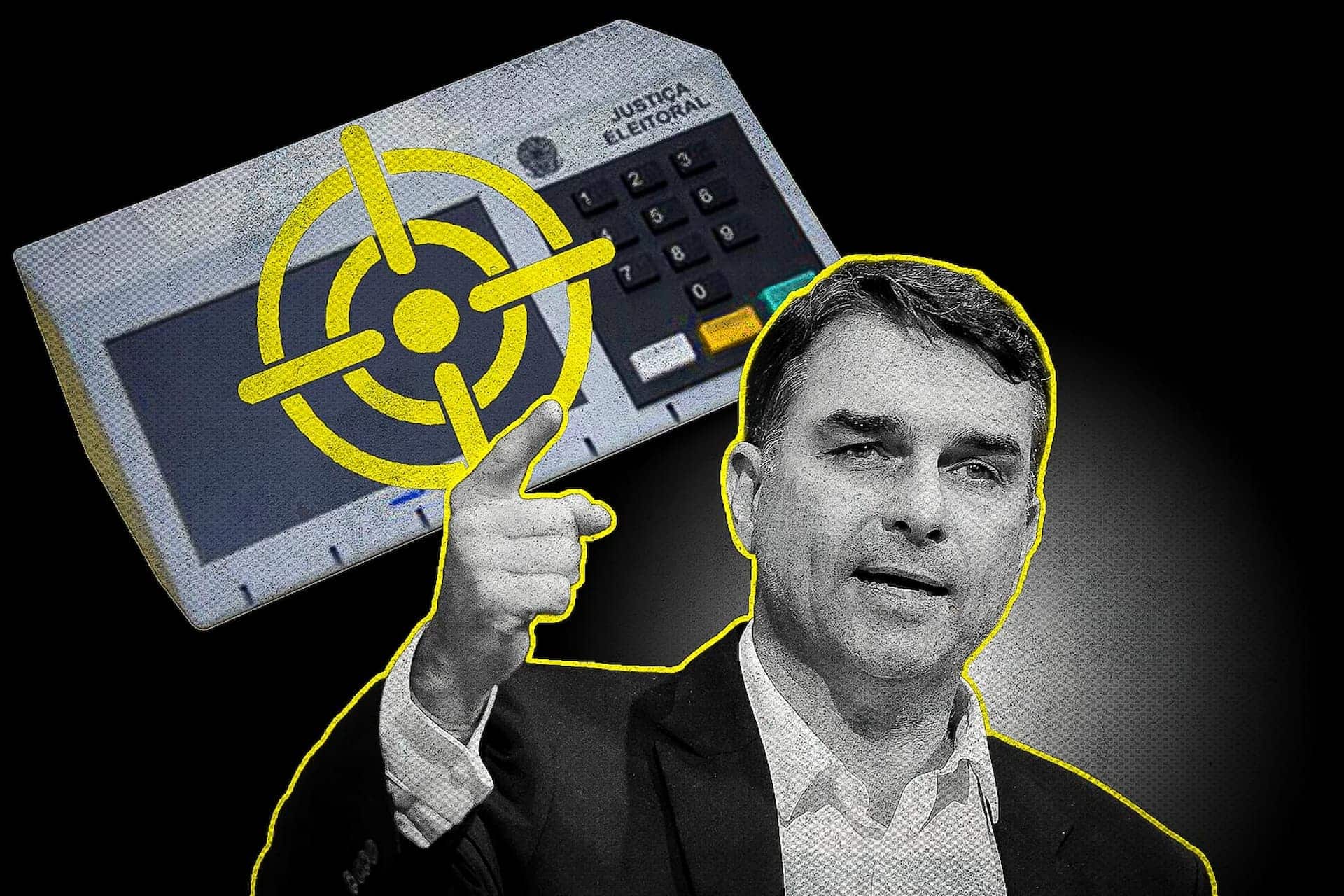 Aliados veem risco de Flávio Bolsonaro perder apoio entre independentes após críticas às urnas
