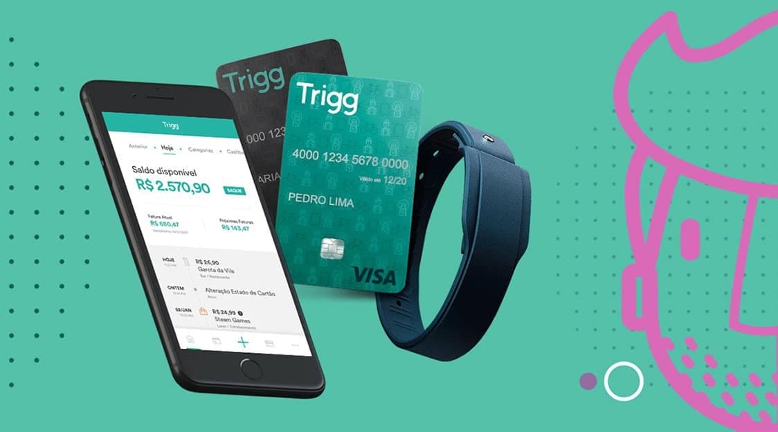 Cartão de crédito Trigg, concorrente do Nubank, permite lucrar com cashback