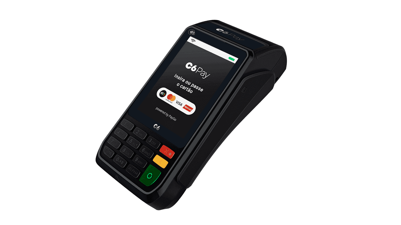 Maquininha C6 Pay oferece conta, cartão e pode sair de graça!