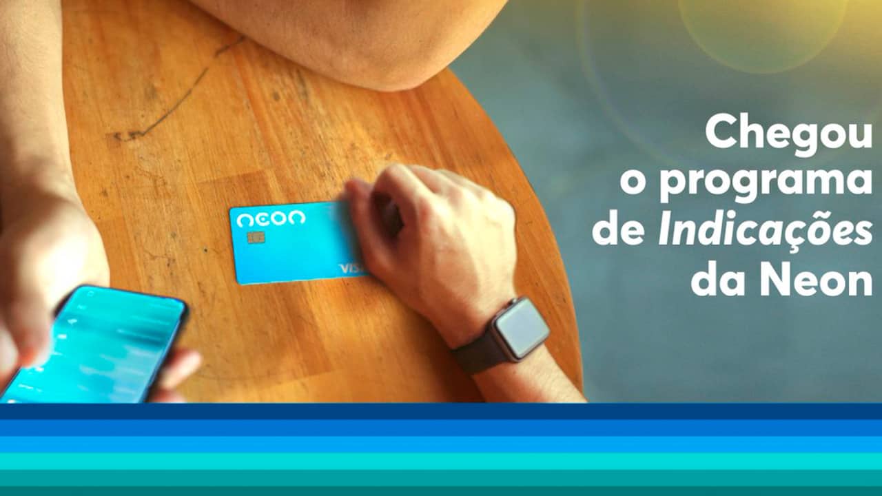 Código da Neon dá R$ 20,00 a quem abrir a conta no banco