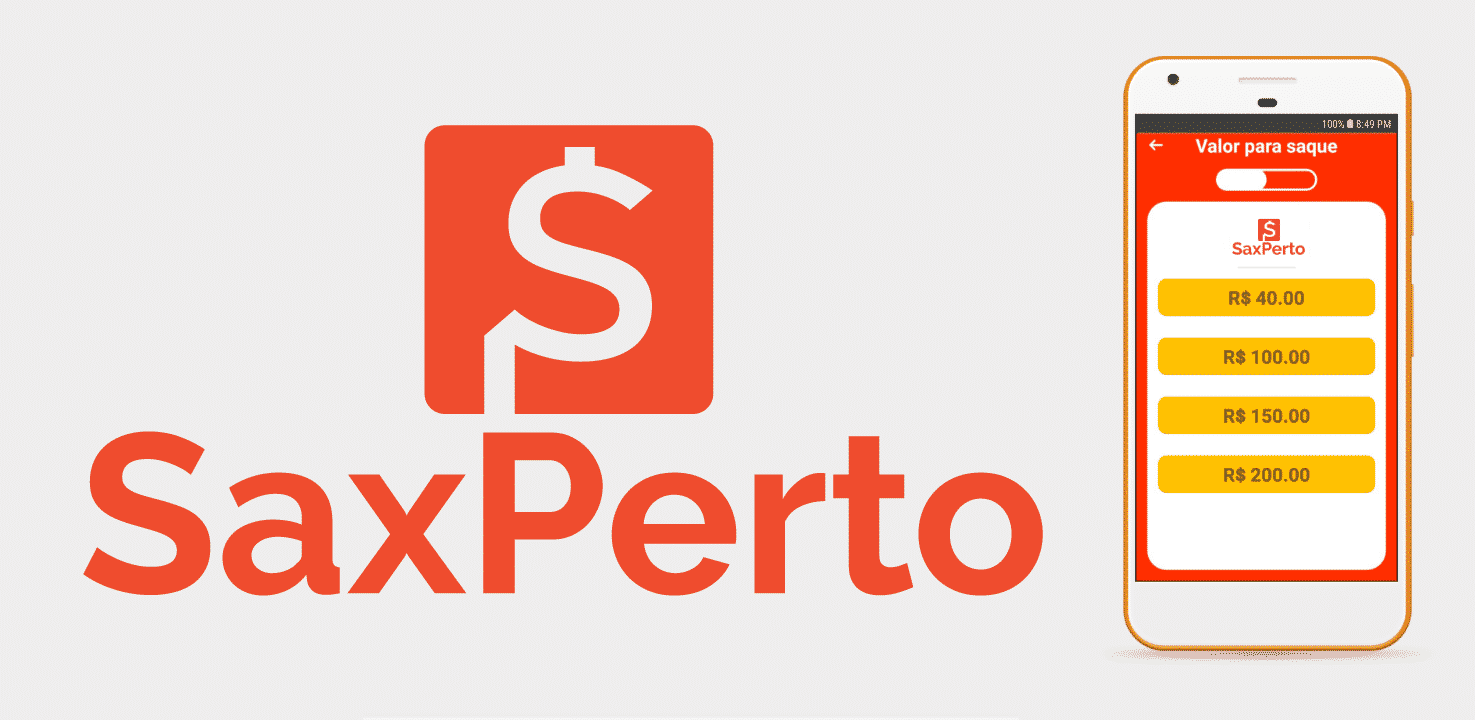 Aplicativo SaxPerto possibilita sacar dinheiro da NuConta por R$ 2 no comércio