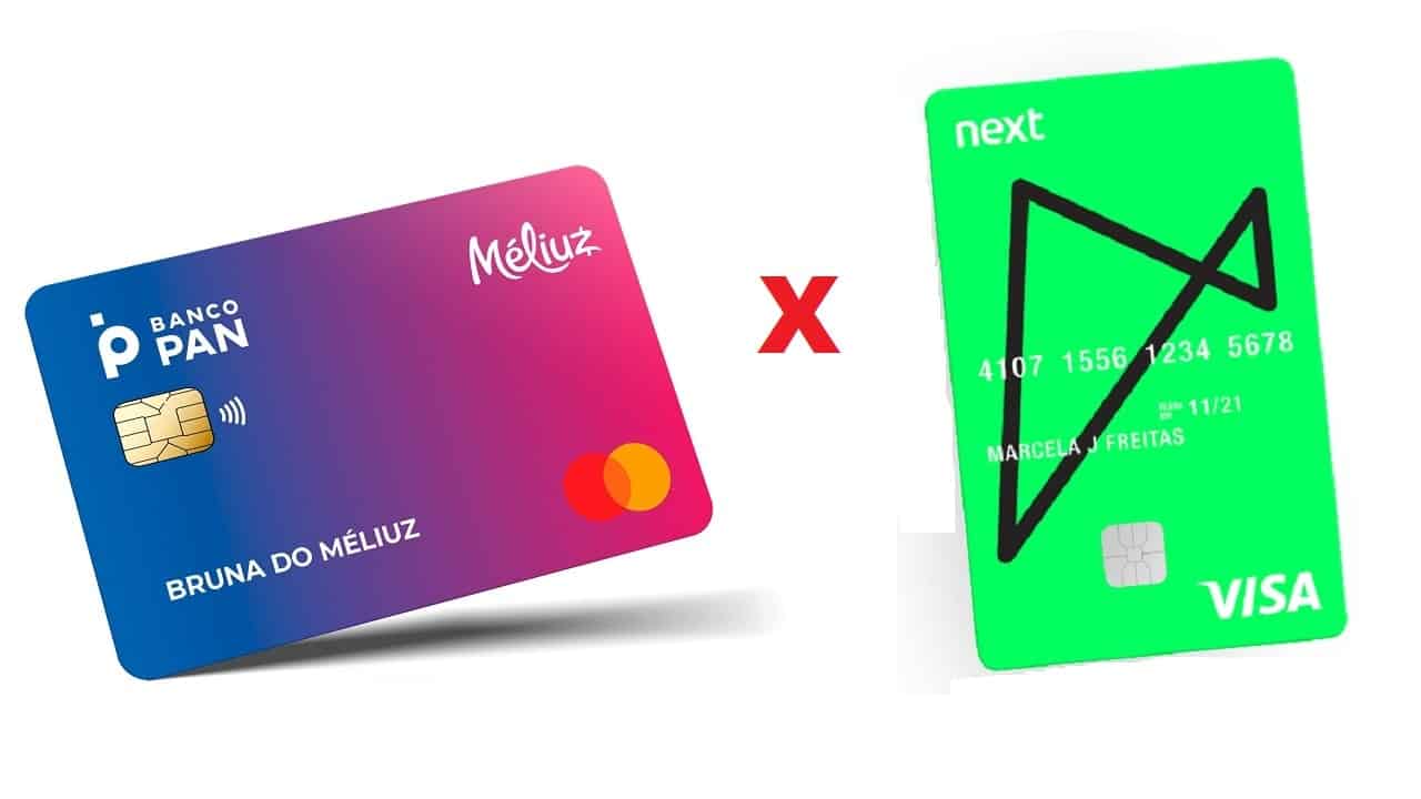 Méliuz ou next: qual o melhor cartão de crédito sem anuidade?