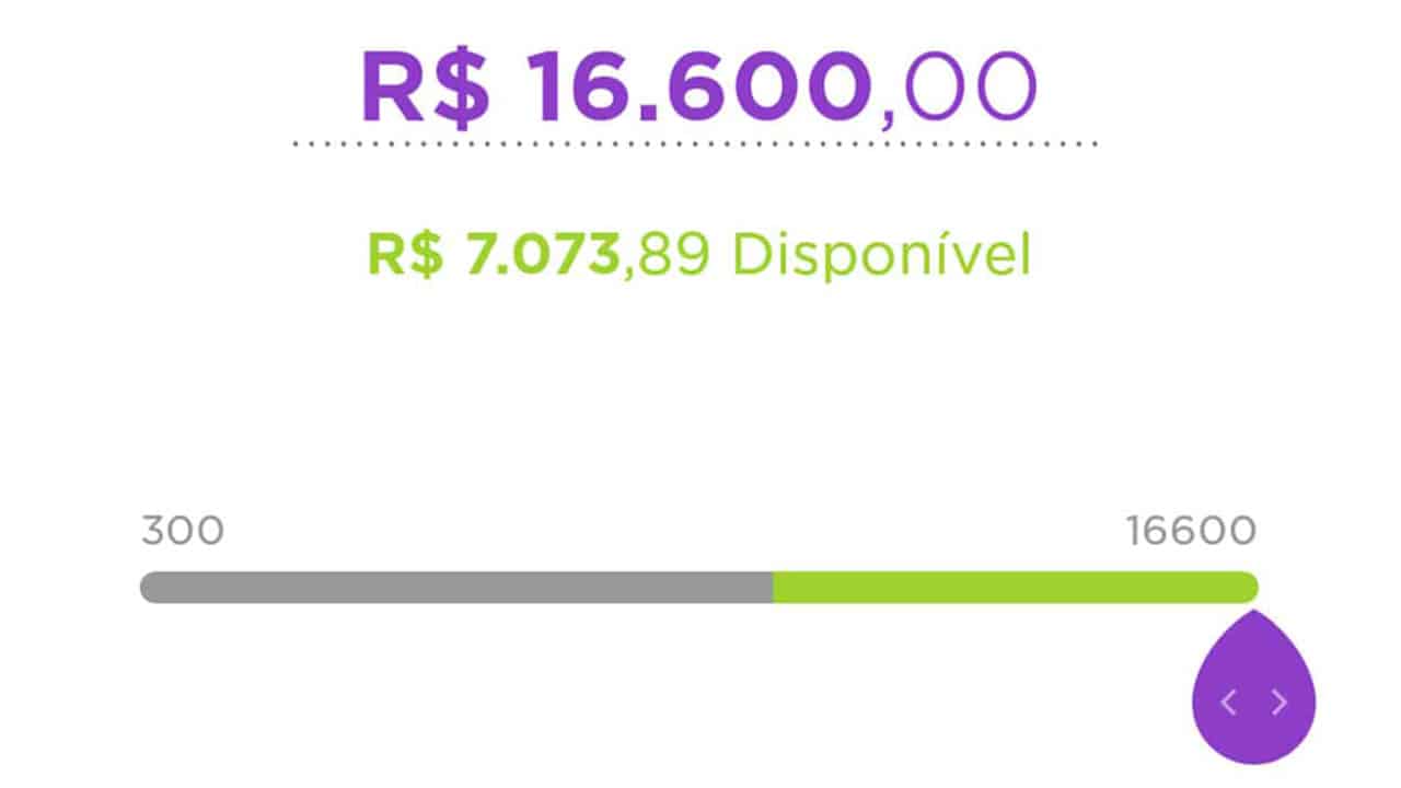 Nubank testa função de adicionar mais limite pelo saldo depositado na conta