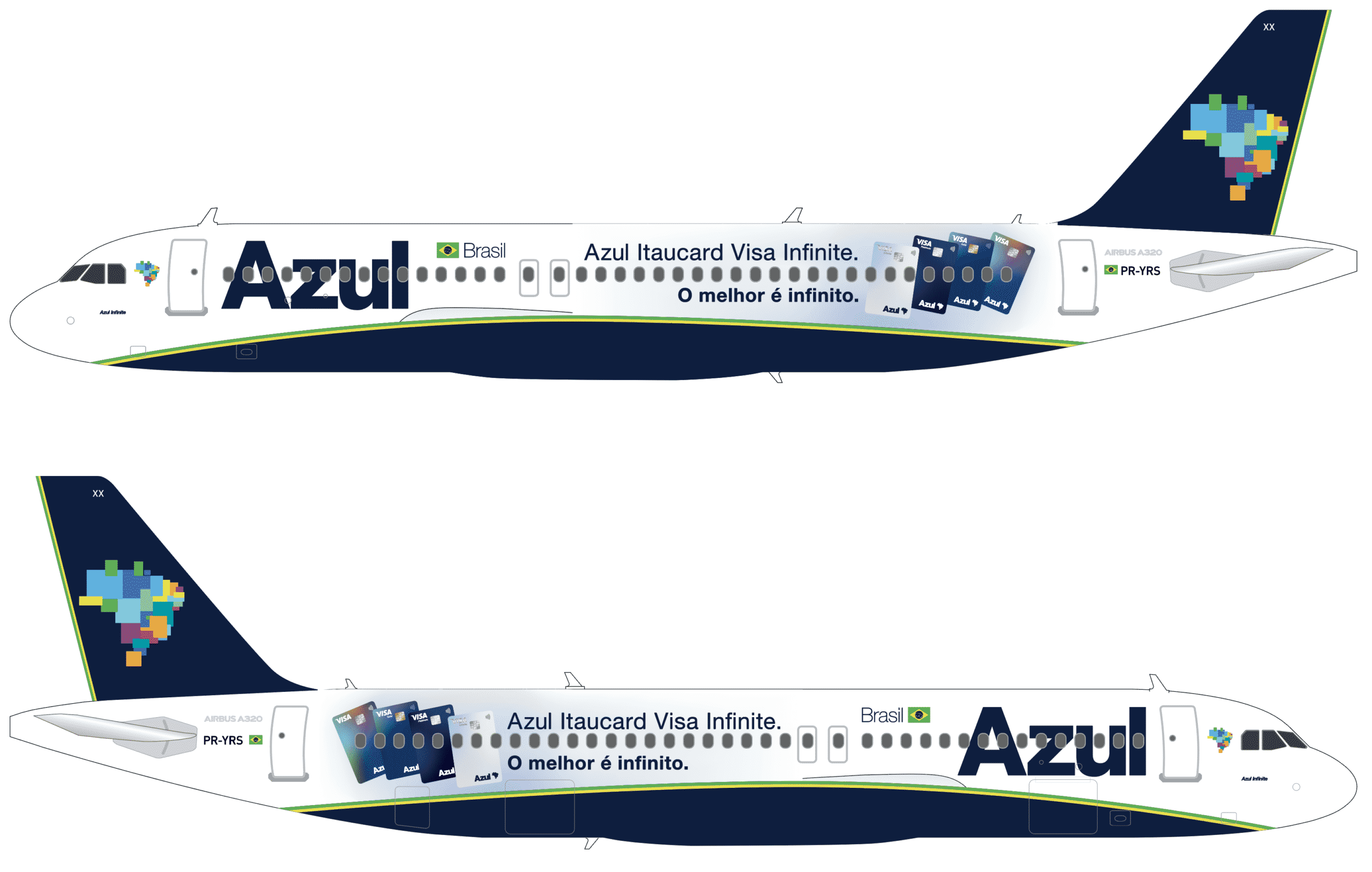 Azul, Itaú Unibanco e Visa lançam o cartão Azul Itaucard Visa Infinity com pontos que não expiram