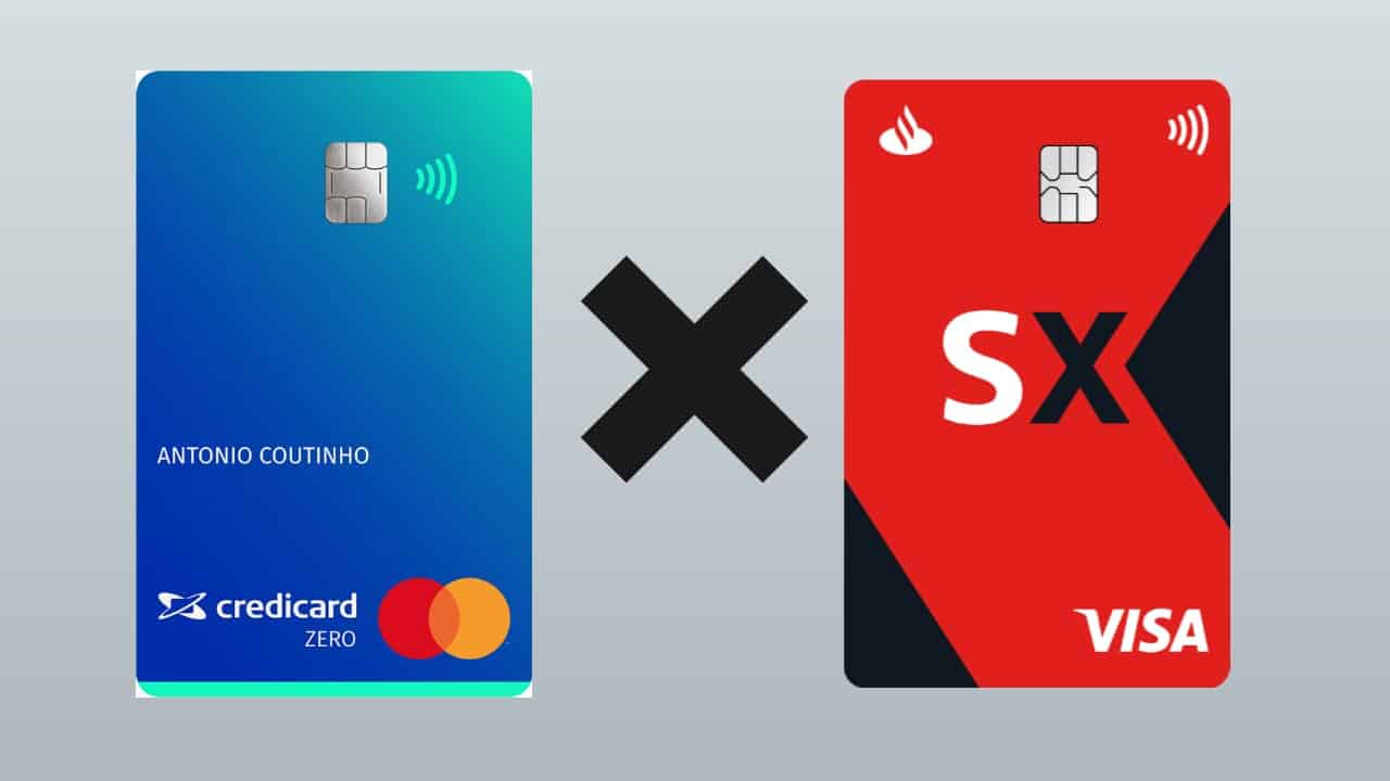 Novo Credicard Visa Platinum ou Santander SX Visa Gold: Qual cartão de crédito escolher?