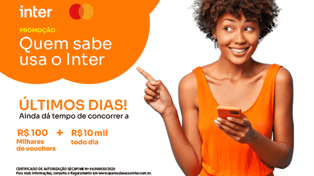 Atenção: Últimos dias da promoção “Quem sabe usa o Inter”