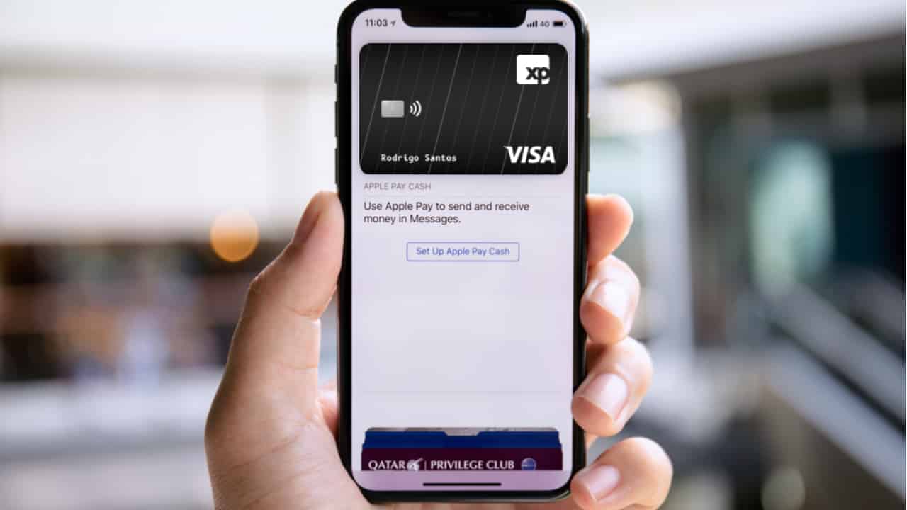 Cartão da XP pode chegar ao Apple Pay