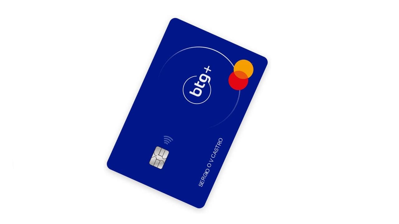 Cartão do BTG+ dá cashback para investir em fundo de criptomoedas