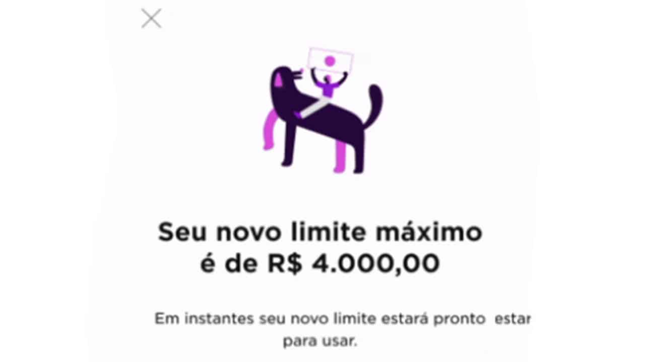Nubank lança opção de adicionar limite por conta própria