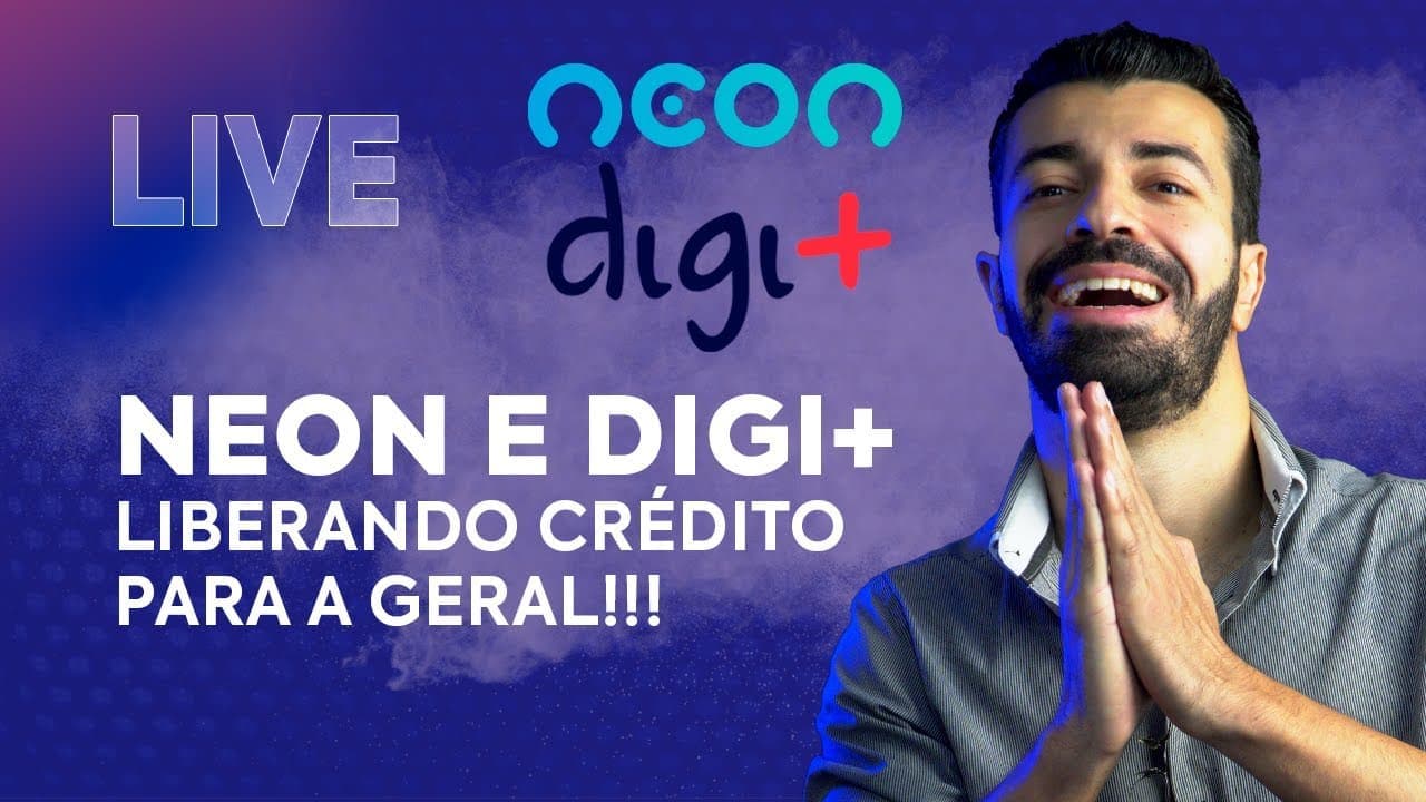 Neon liberando limite pelo app e Digimais aprovando até negativados