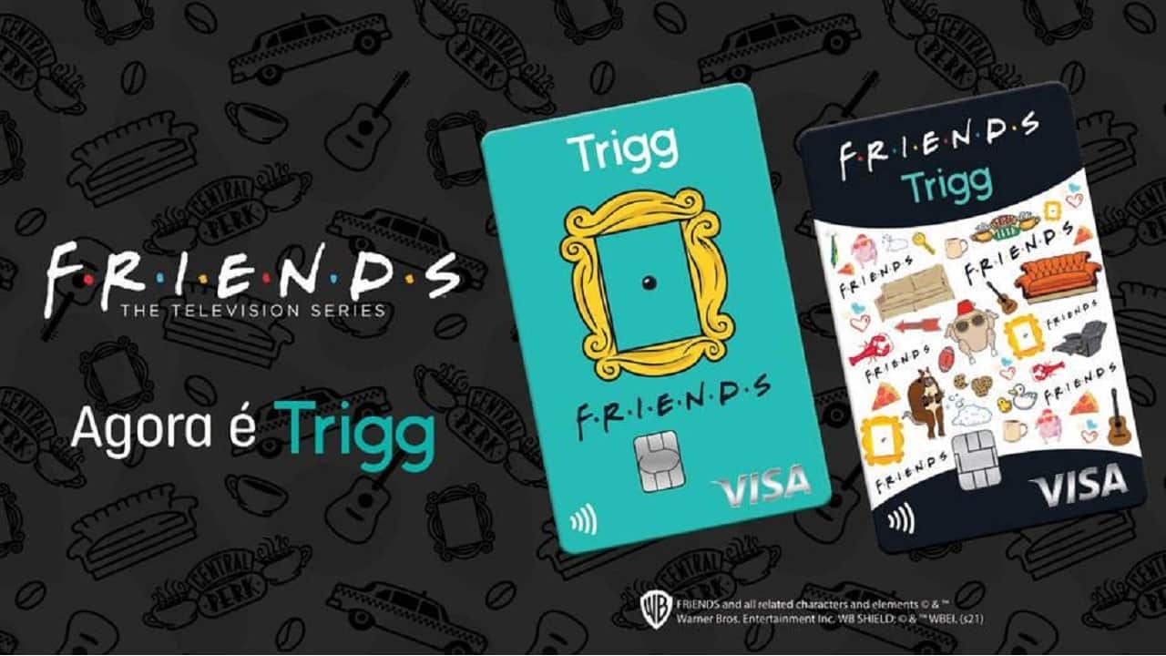 Trigg lança cartão de crédito com a temática do seriado Friends