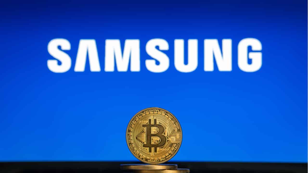 Atualização do app Samsung libera suporte para criptomoedas