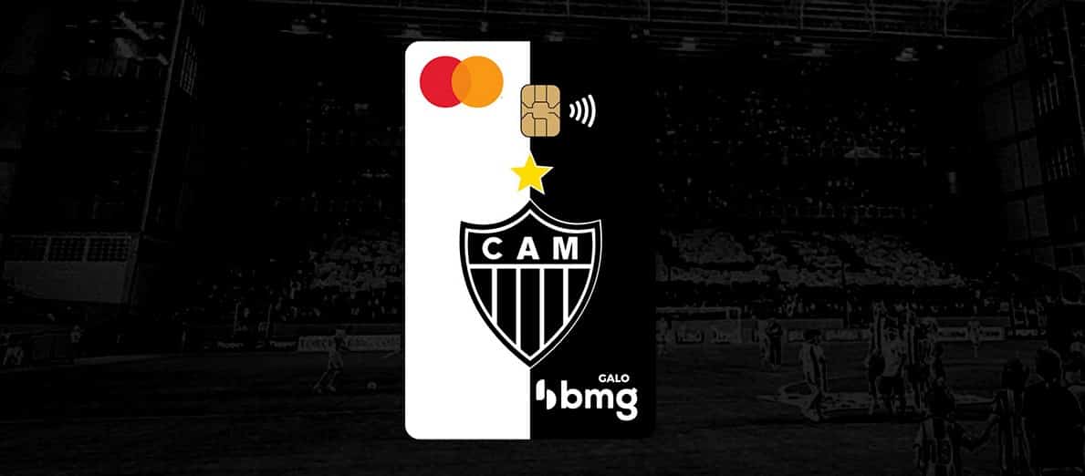 BMG Galo: conheça as vantagens do cartão e conta digital do Atlético Mineiro