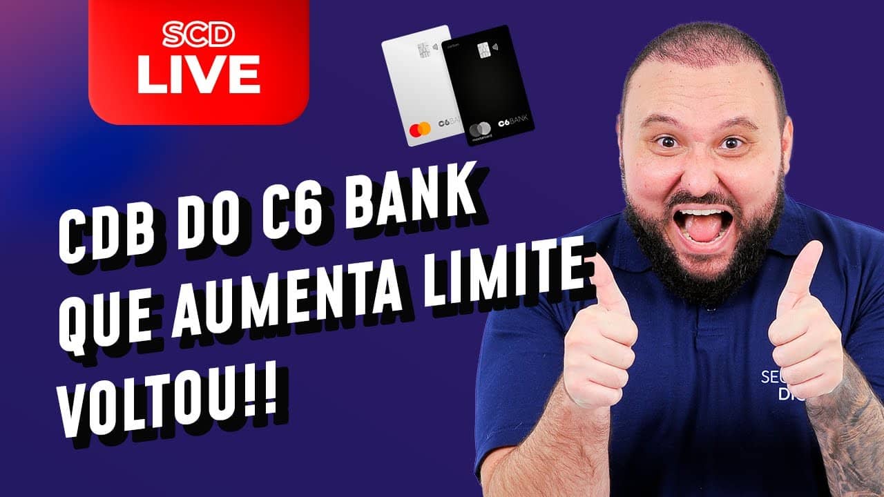 CDB Cartão de crédito de volta ao C6 Bank + Nubank libera pagamento de boleto pelo cartão!