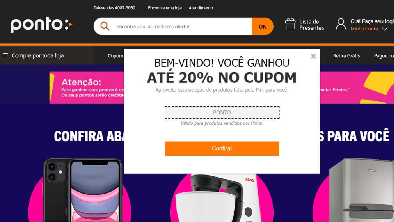 Compras realizadas no Ponto rendem até 5 pontos para clientes Livelo