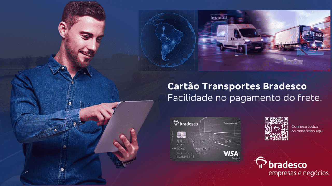 Cartão Transporte Bradesco está dando cashback (dinheiro de volta)