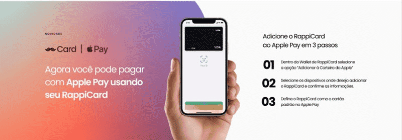 RappiBank anuncia o lançamento do RappiCard na carteira Apple Pay
