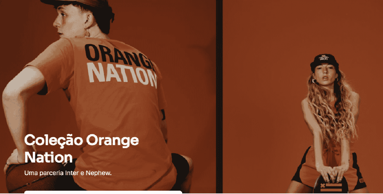 Coleção Orange Nation: Inter lança marca de roupas