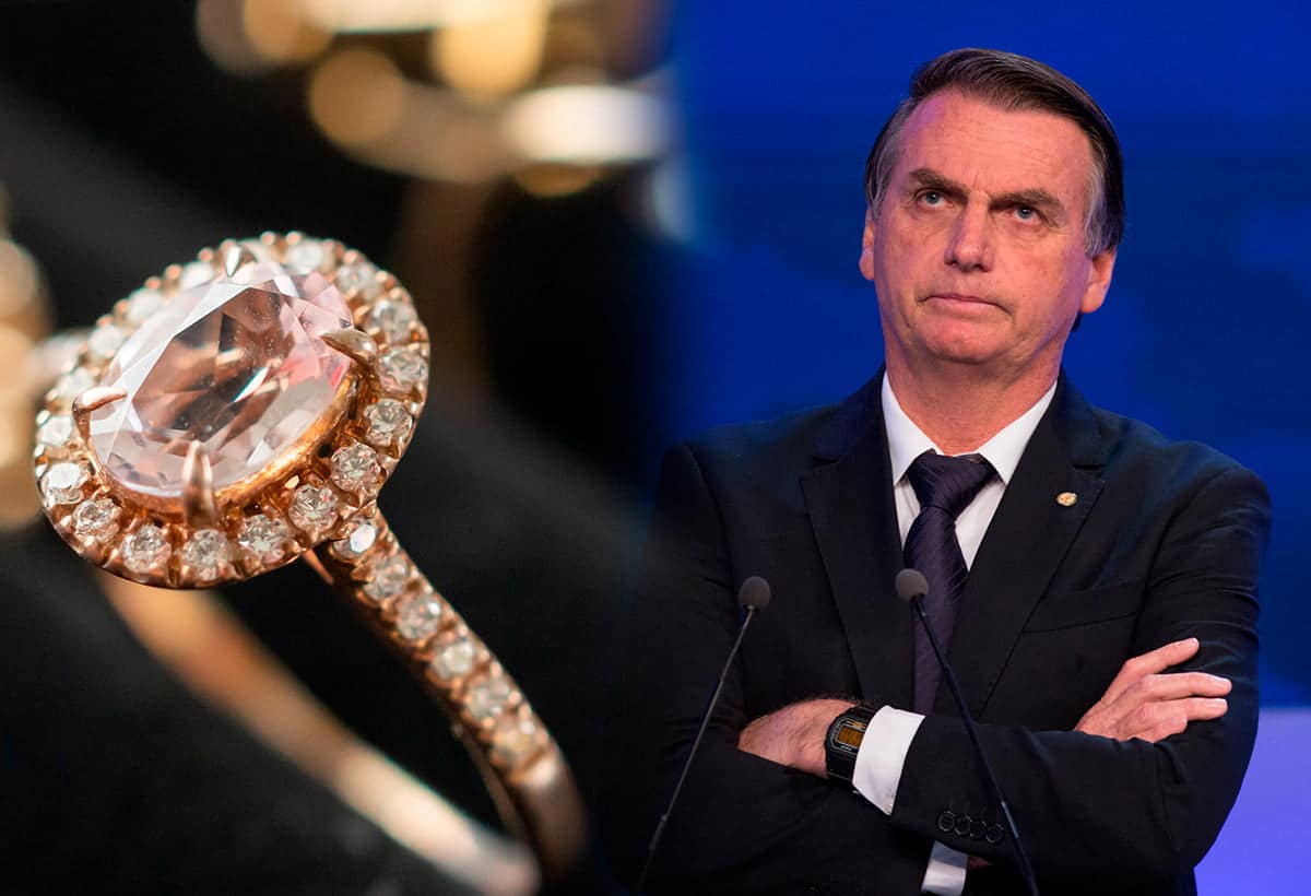 Joias de Bolsonaro: Nelson Piquet pode responder na Justiça por guardar itens