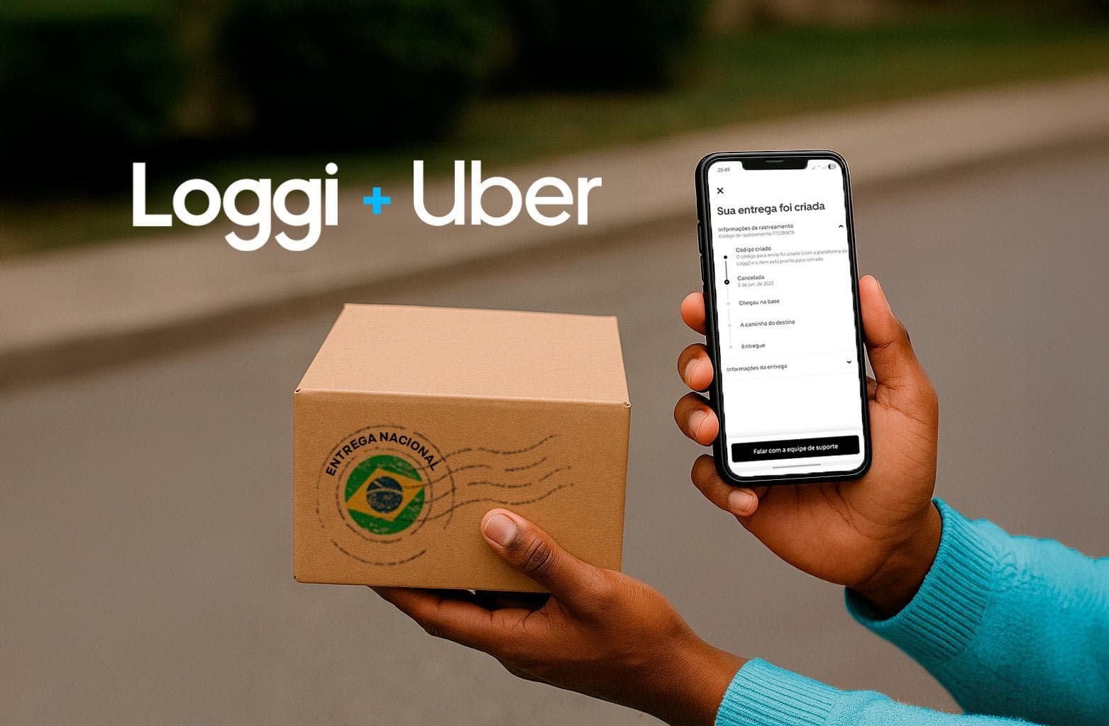 Novo de serviço de entregas entre Loggi e Uber chega a SP