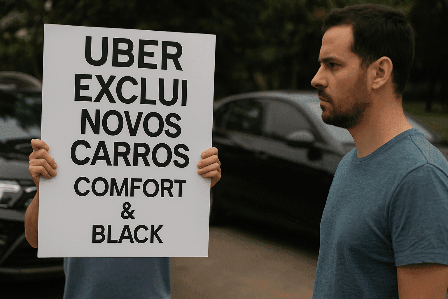 Revolta nas redes: donos de carros novos perdem acesso ao Uber Black e se sentem traídos!
