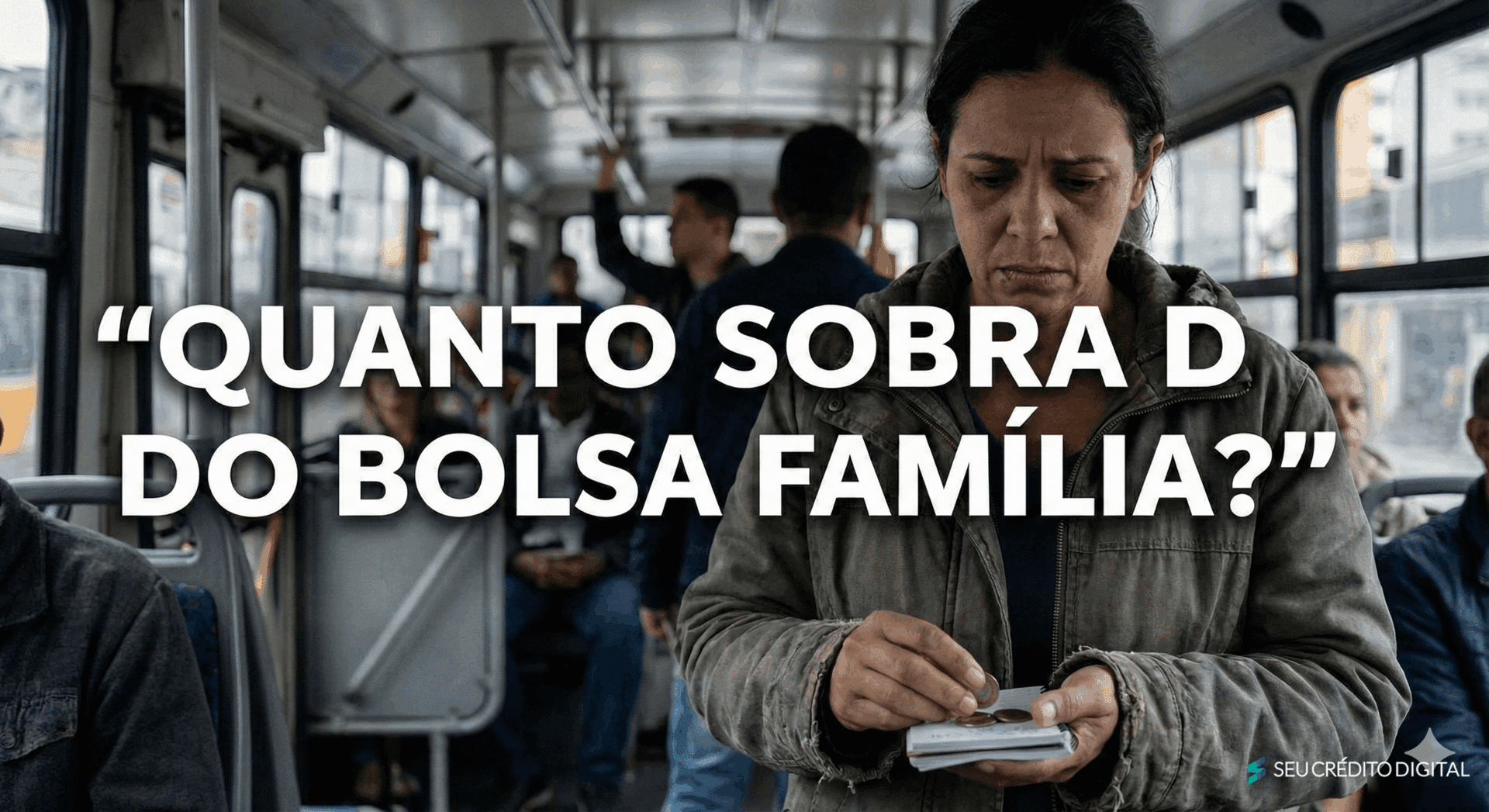 Quanto sobra do Bolsa Família depois das despesas básicas?
