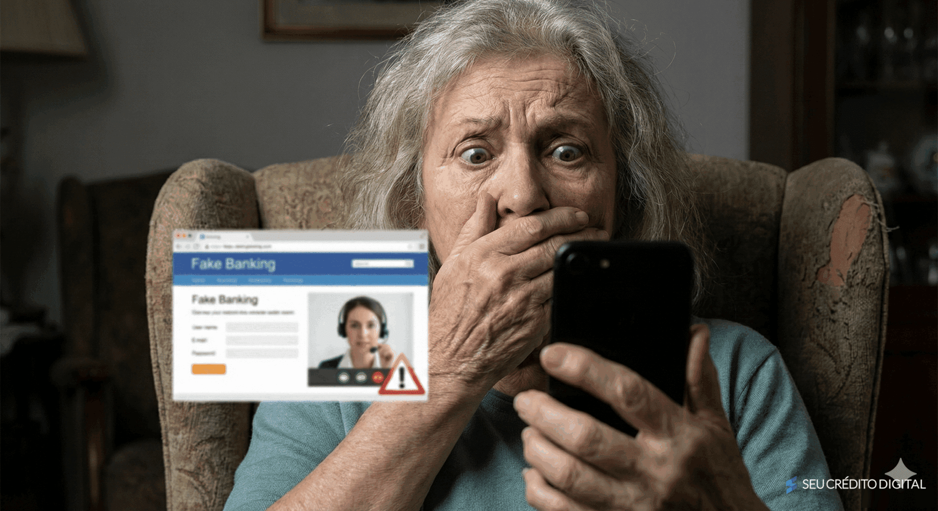 Cuidado: novo golpe do Pix usa site falso de banco e chamada de vídeo