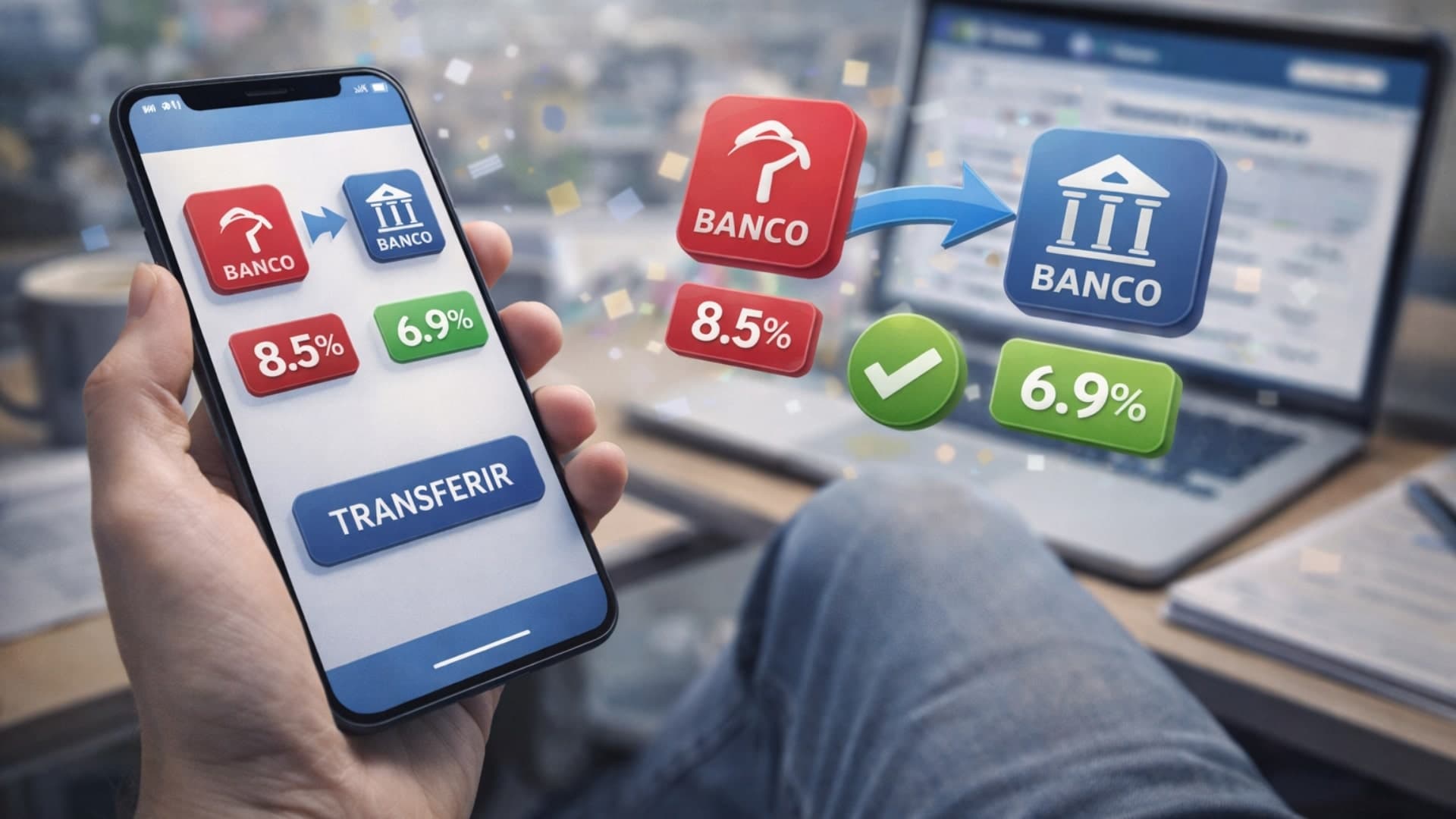 Portabilidade digital facilita troca de empréstimos