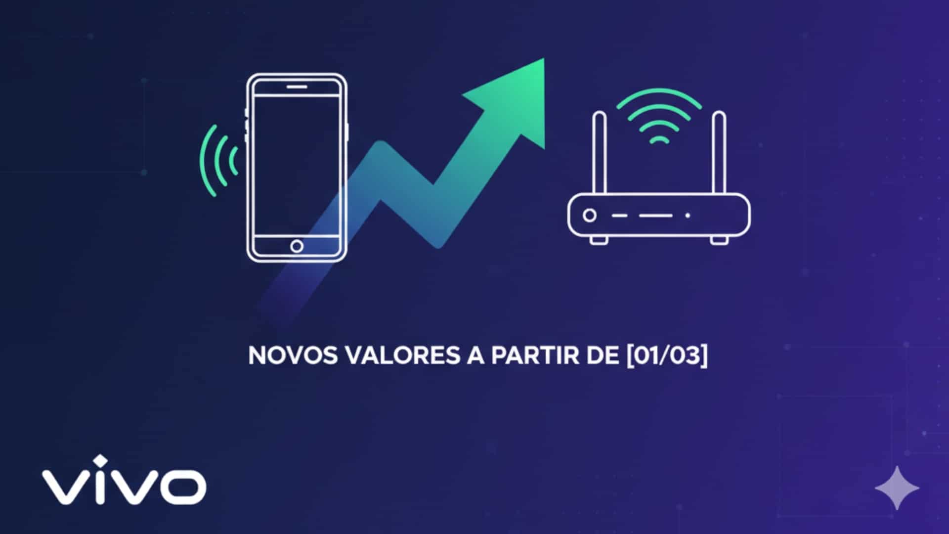 Preços da Vivo crescem para celular e banda larga