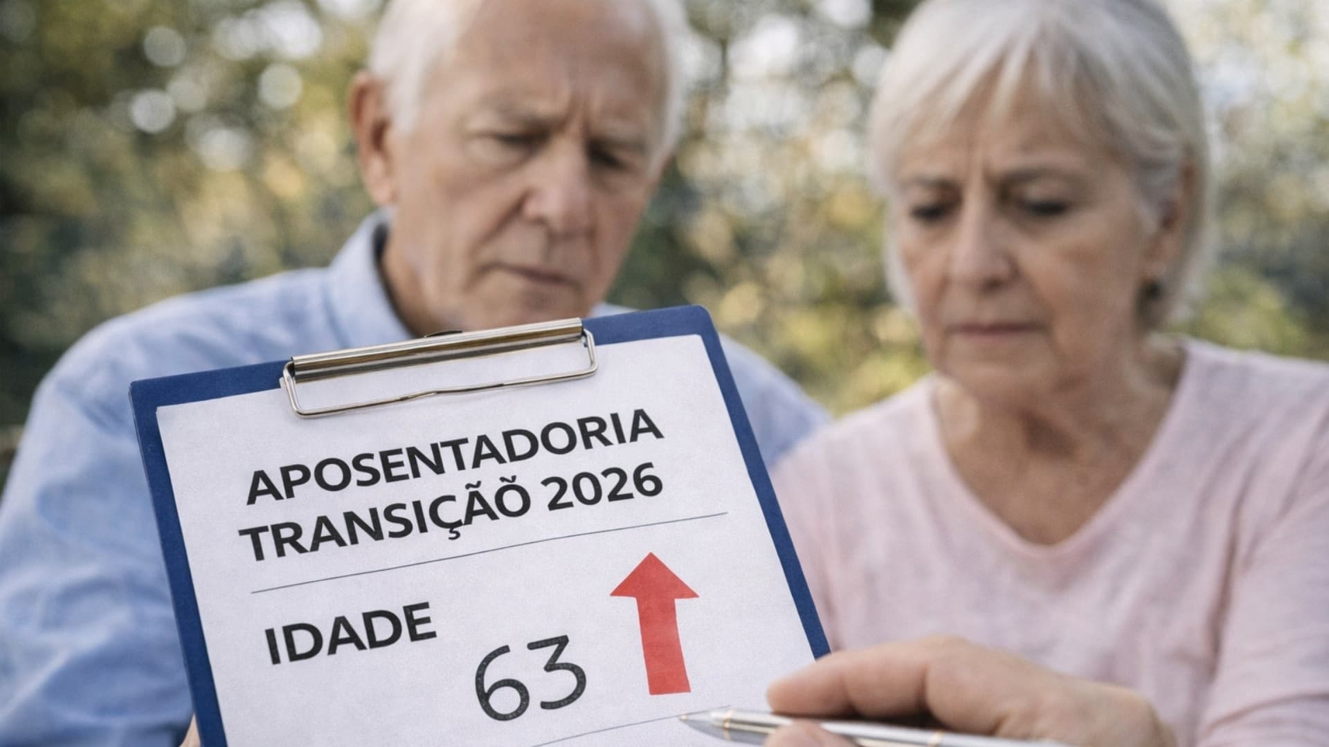 Aposentadoria em 2026 exige mais idade nas regras de transição