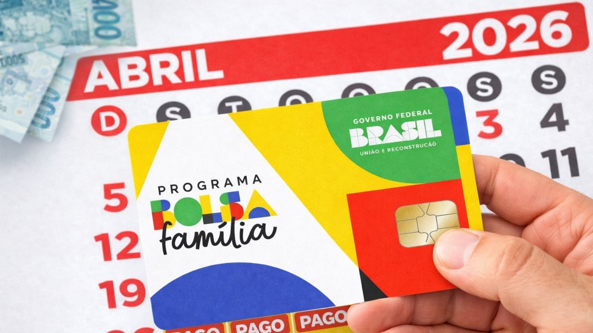 Bolsa Família de abril começa em 10 dias; veja calendário