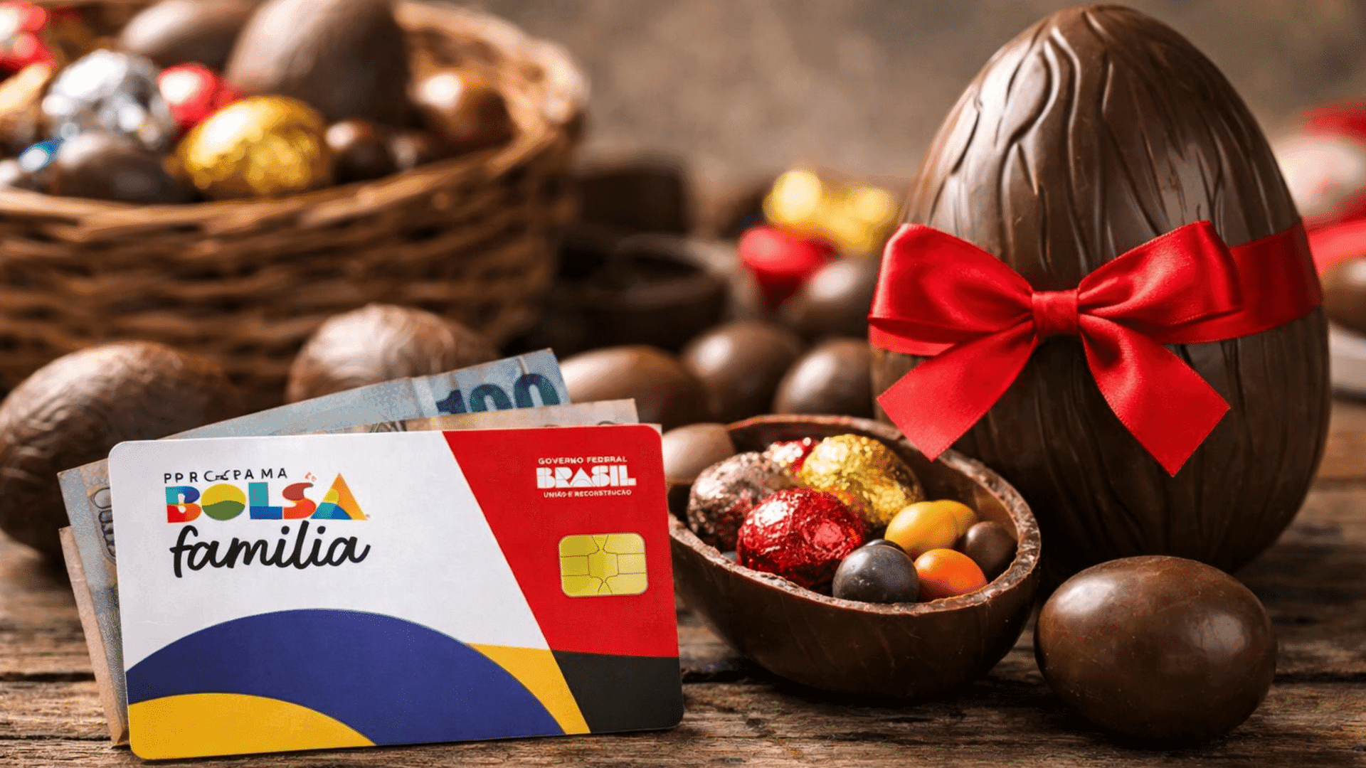 Bolsa Família de abril pode bancar até 1 kg de ovo de Páscoa; veja comparação