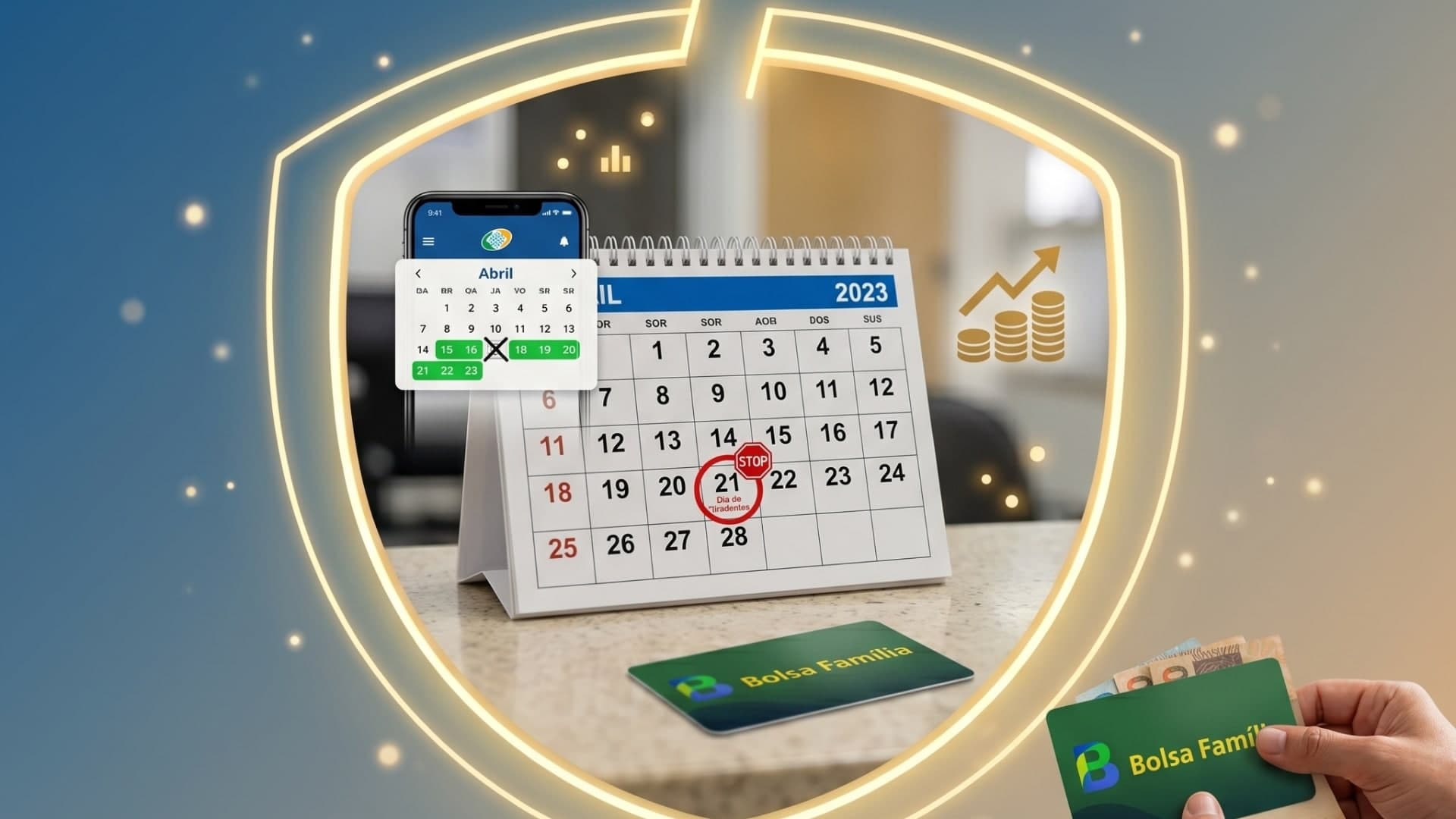 Feriado de 21 de abril interrompe pagamentos do Bolsa Família