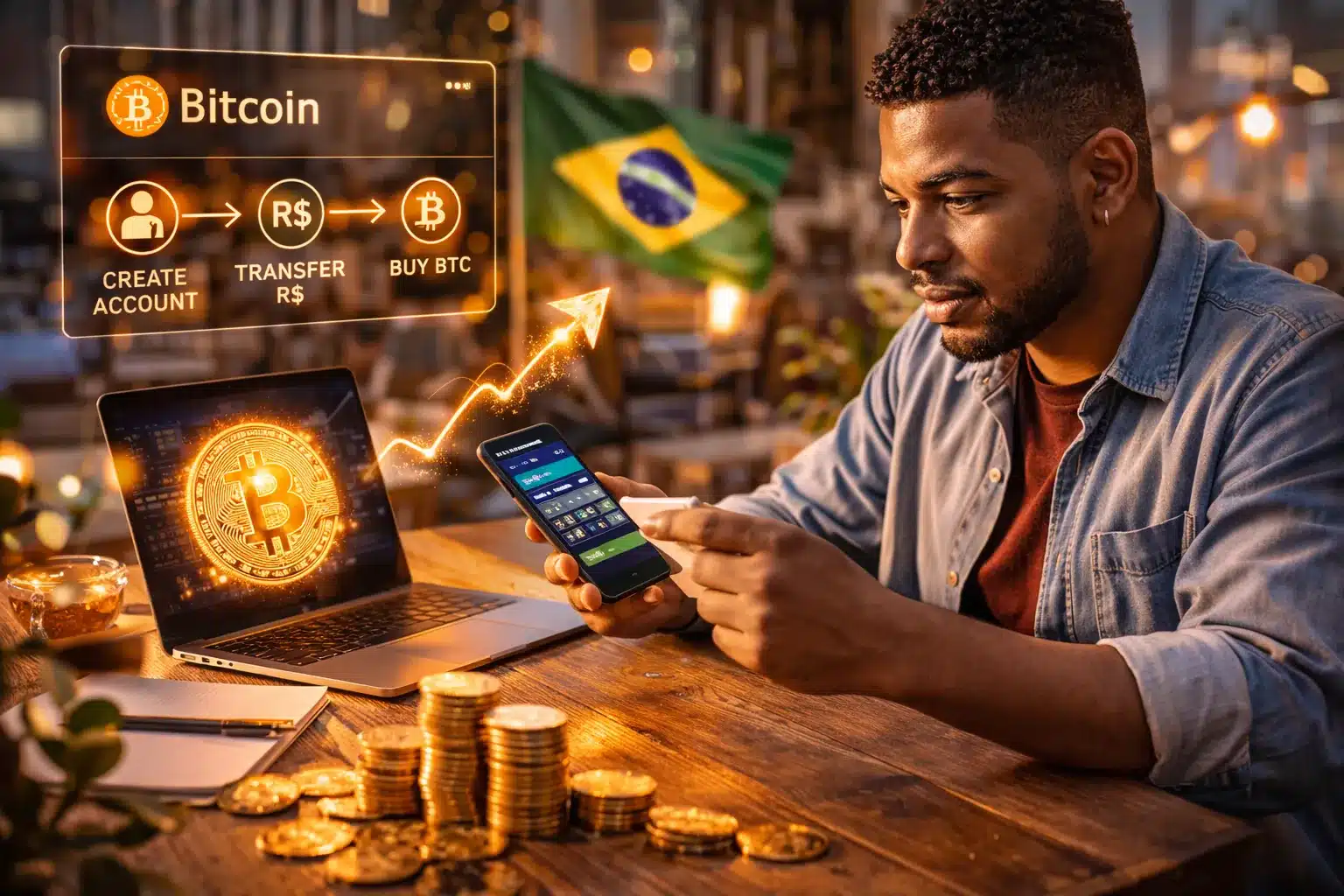 Como comprar Bitcoin pela primeira vez no Brasil: guia para iniciantes