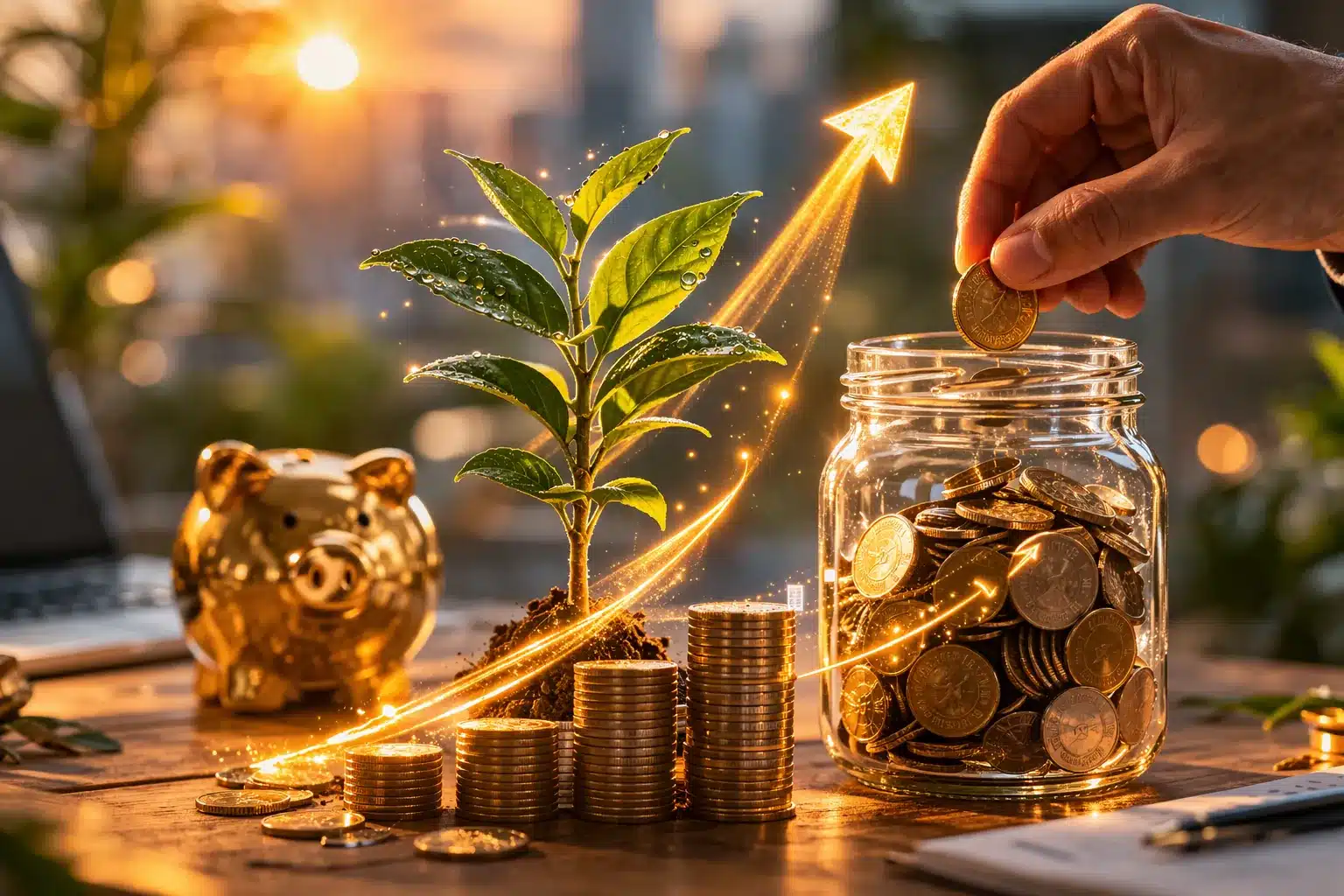 Poupança vs CDB vs Tesouro Direto em 2026: qual rende mais com R$ 1.000