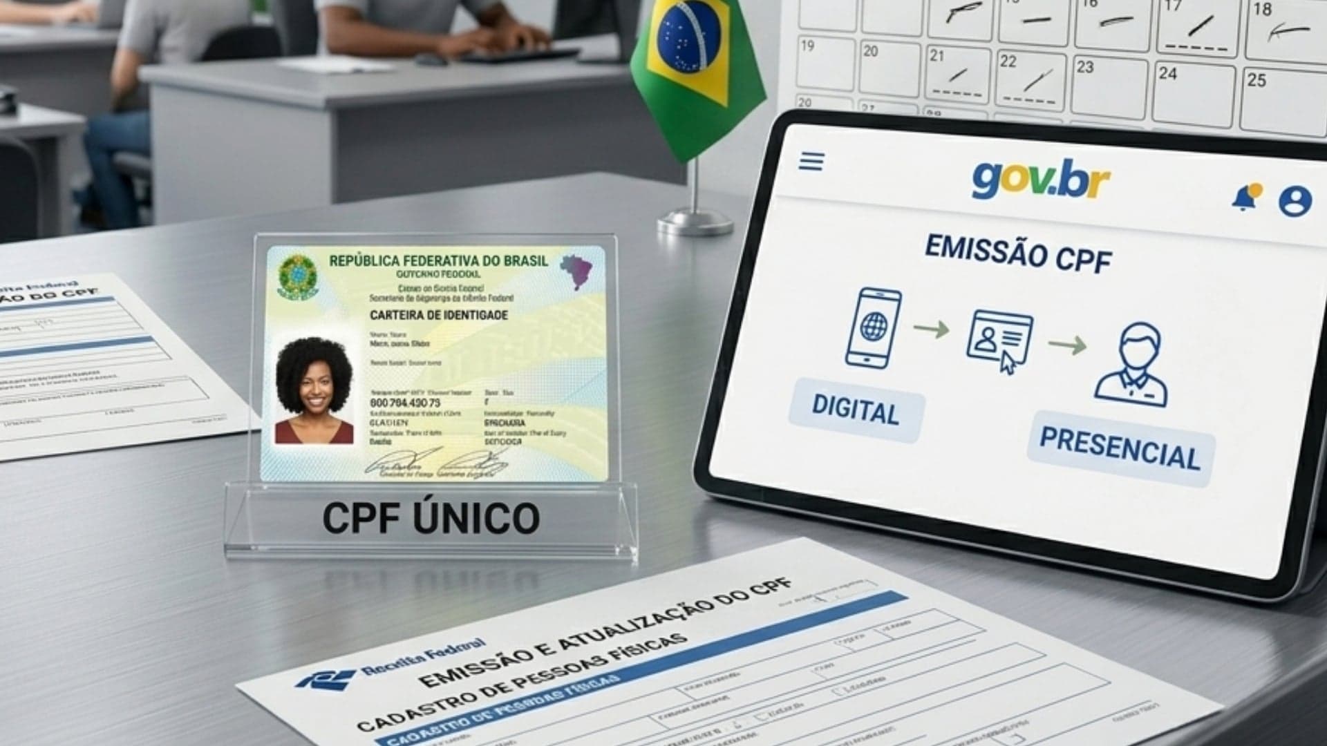 Receita atualiza regras do CPF; veja como emitir