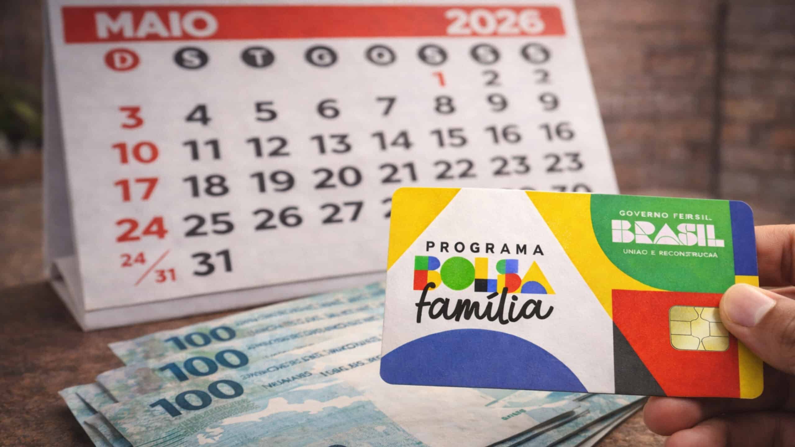 Veja o calendário atualizado do Bolsa Família para maio de 2026