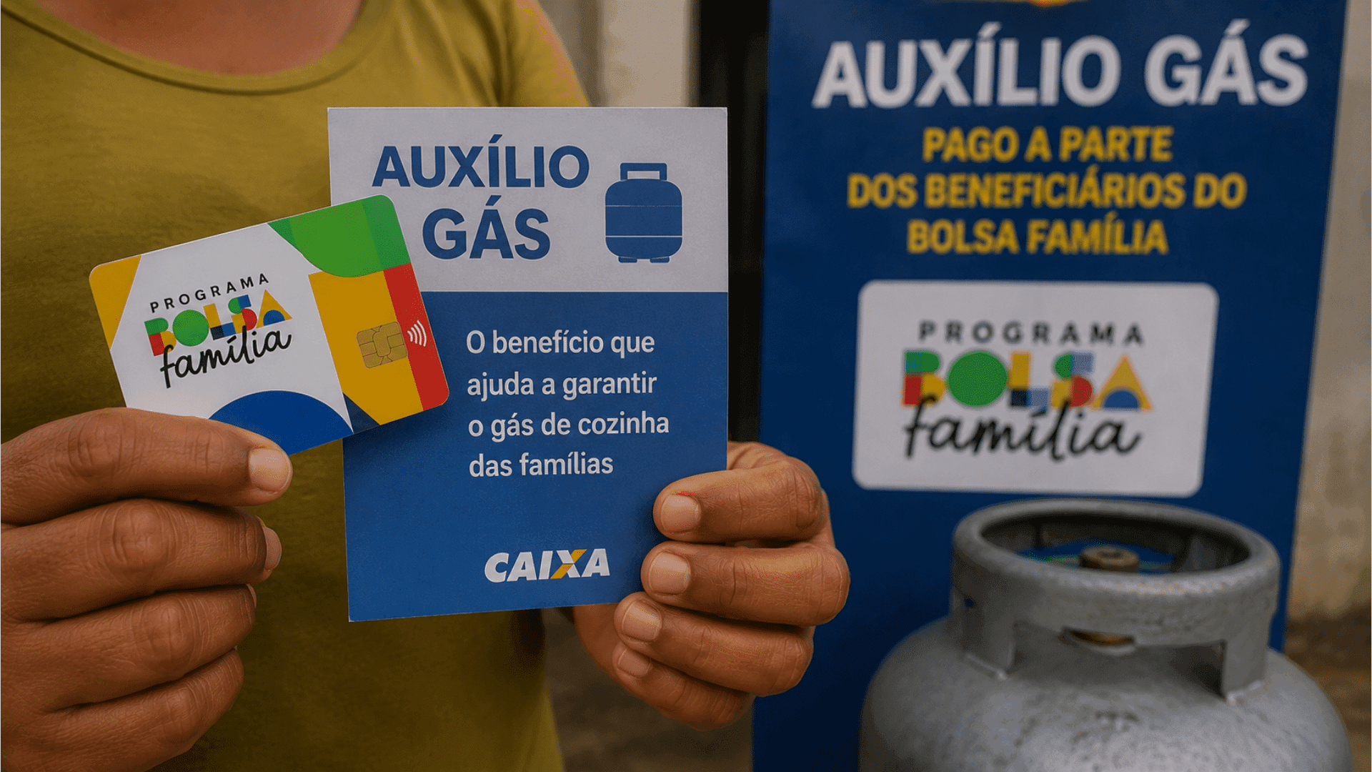 Auxílio-gás segue pago a parte dos beneficiários do Bolsa Família