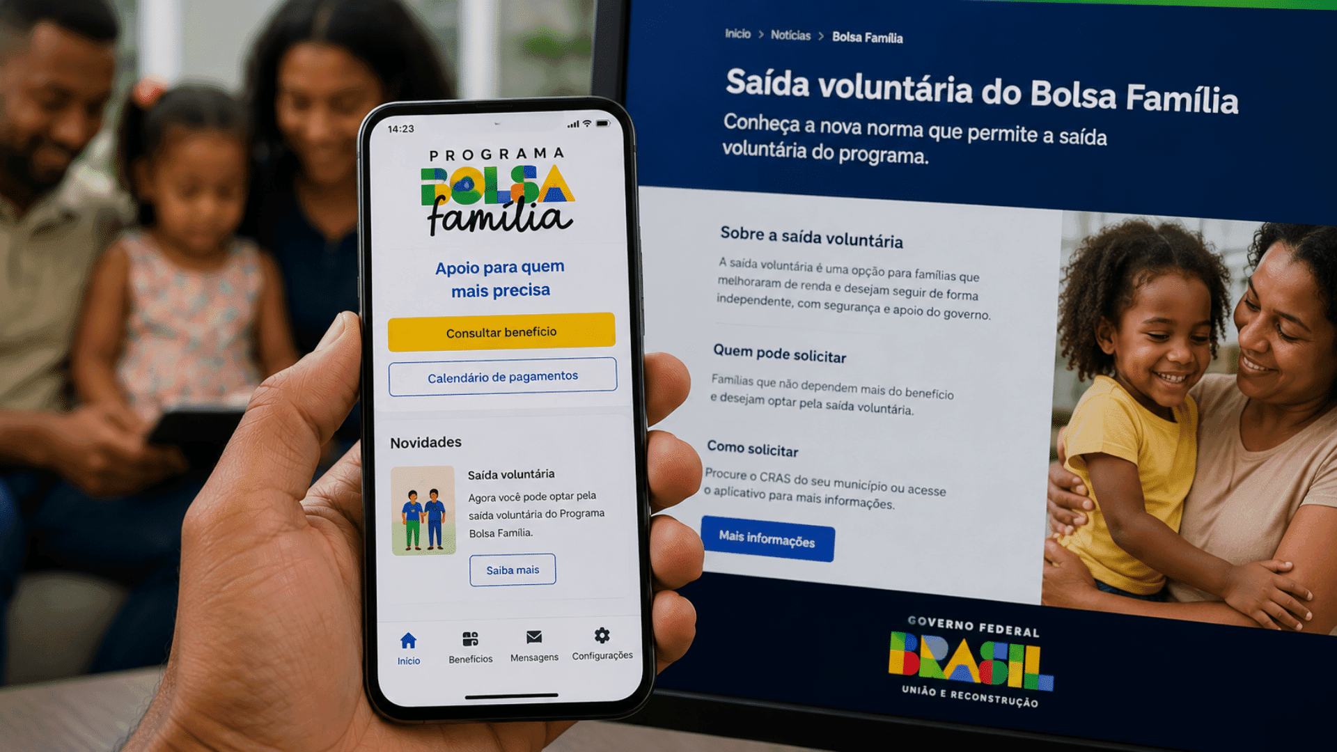 Governo cria norma para saída voluntária do Bolsa Família
