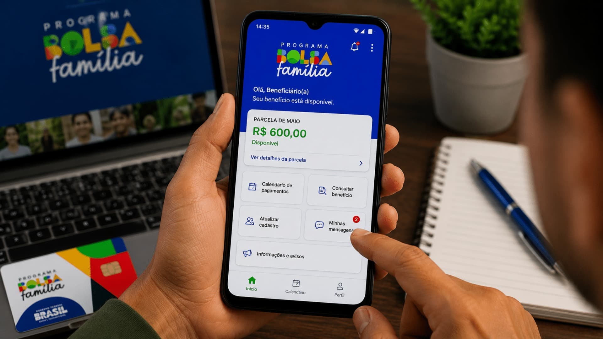 Caixa paga Bolsa Família nesta quinta-feira (25); confira o calendário