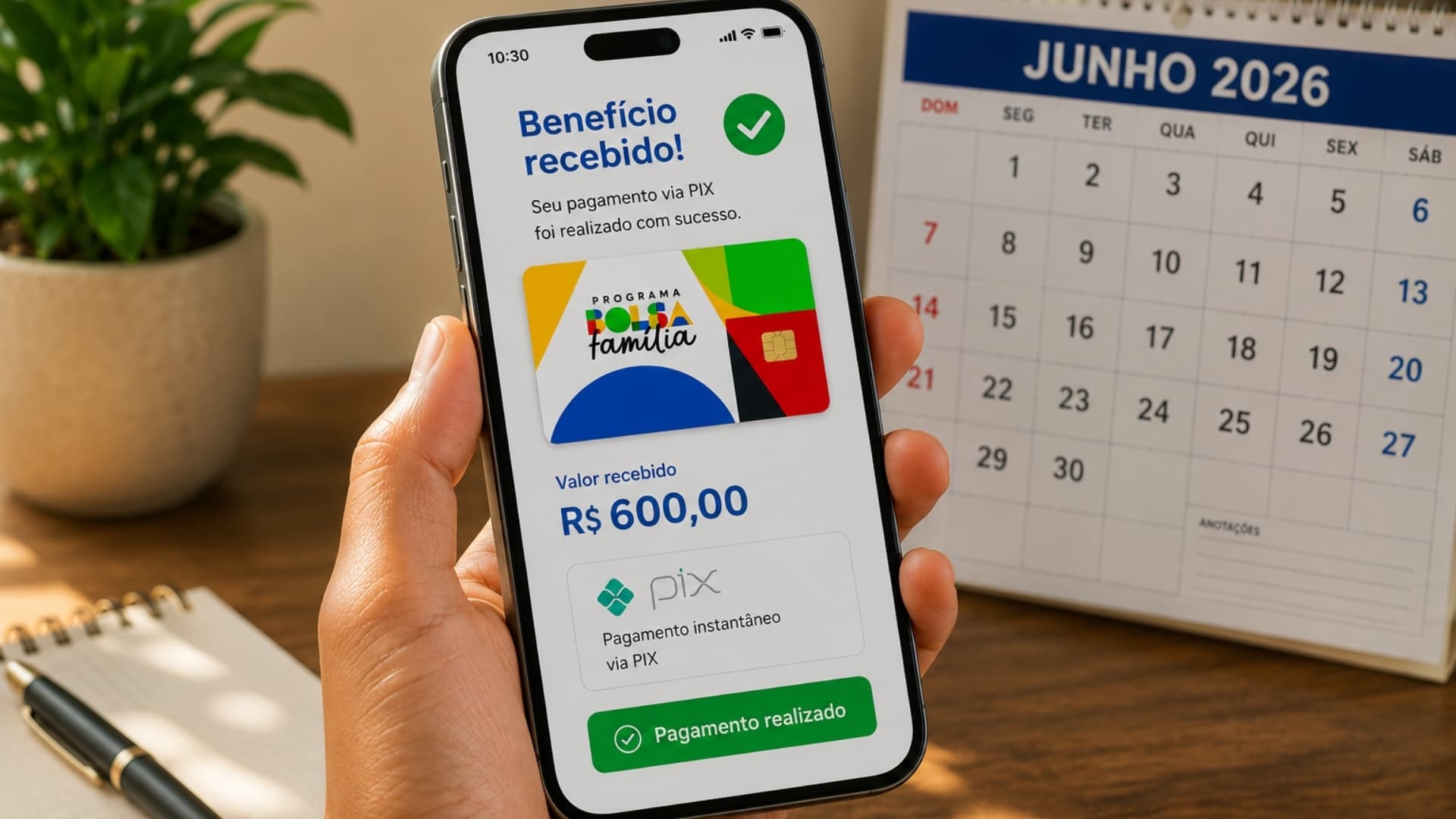 Governo inicia pagamentos de junho do Bolsa Família nesta quarta (17)