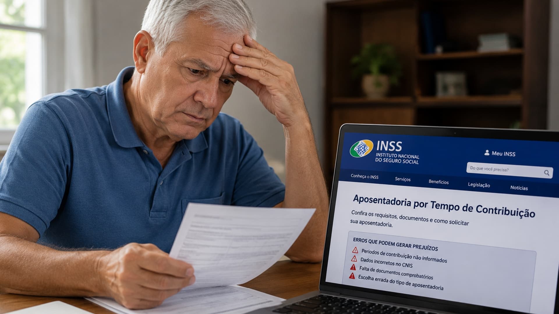Antes de solicitar a aposentadoria, confira o erro que pode gerar prejuízo no INSS