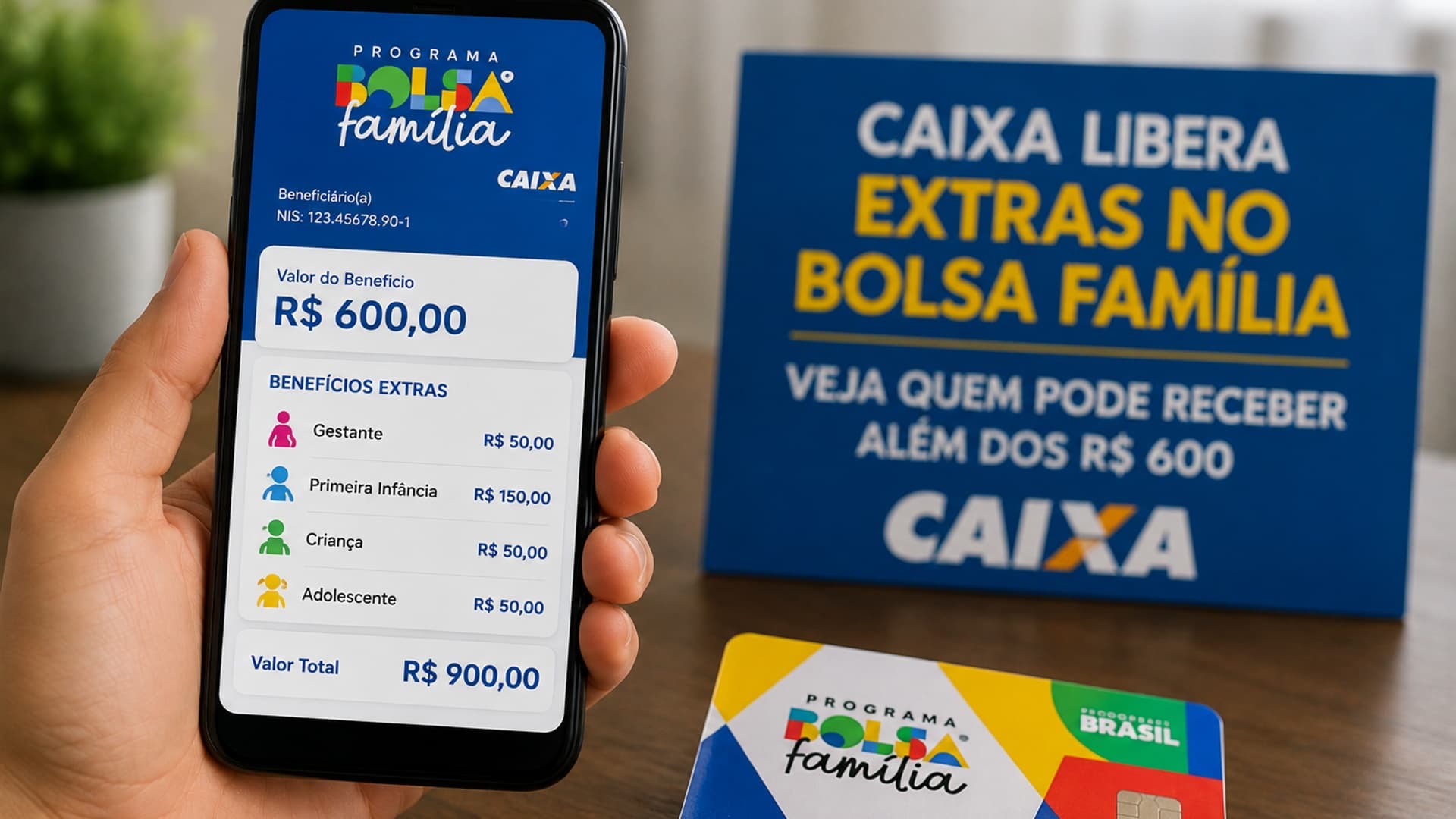 Caixa libera extras no Bolsa FamĂlia; veja quem pode receber alĂ©m dos R$ 600