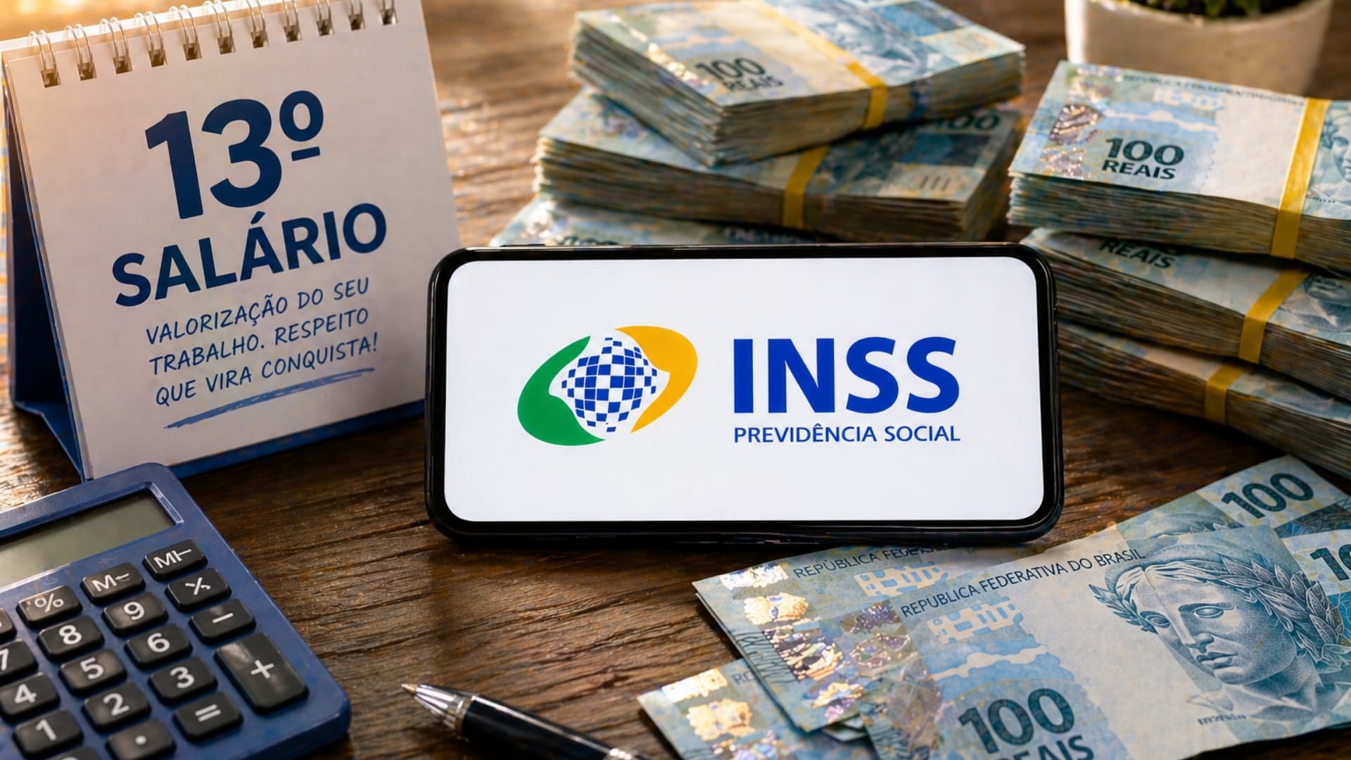 Novos beneficiários do INSS recebem 13º salário junto à parcela de novembro