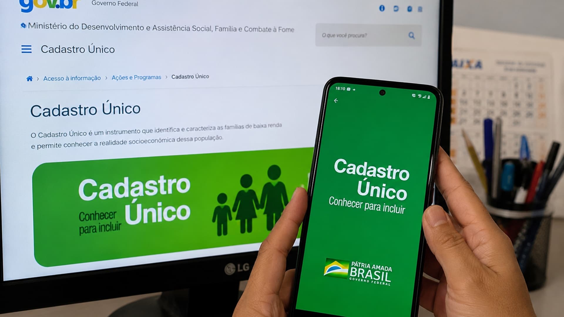Cadastro Único reúne informações usadas pelo governo para conceder auxílios sociais