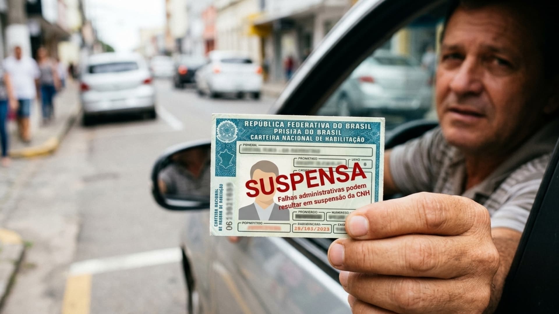 Dirigir com CNH suspensa pode piorar a situação do motorista