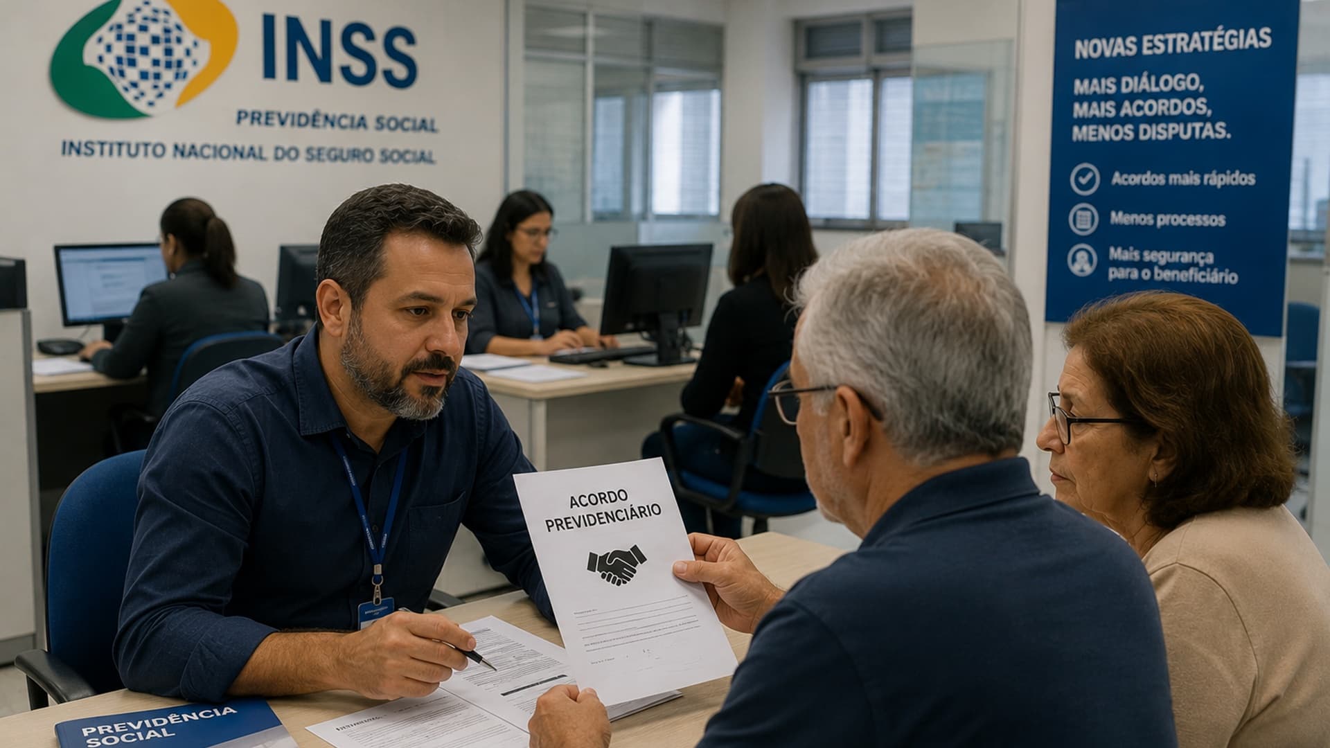 Nova estratégia do INSS impulsiona acordos e reduz disputas previdenciárias