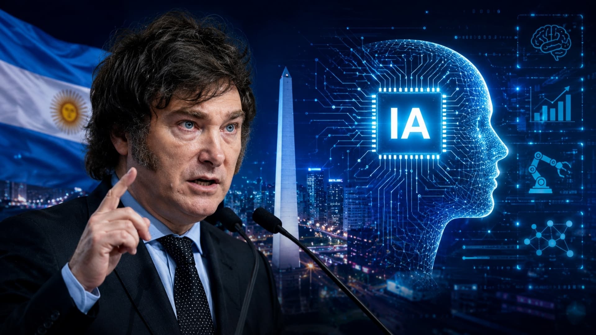 O plano de Milei para acelerar a IA na Argentina e os desafios para segurança e privacidade